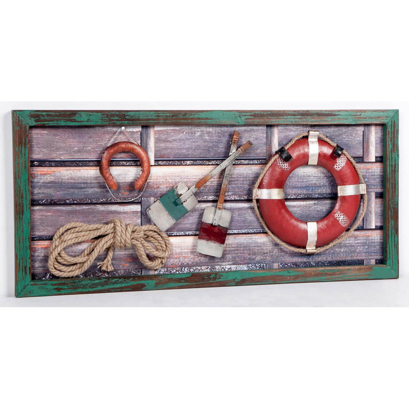 Décoration murale raquette sauvetage