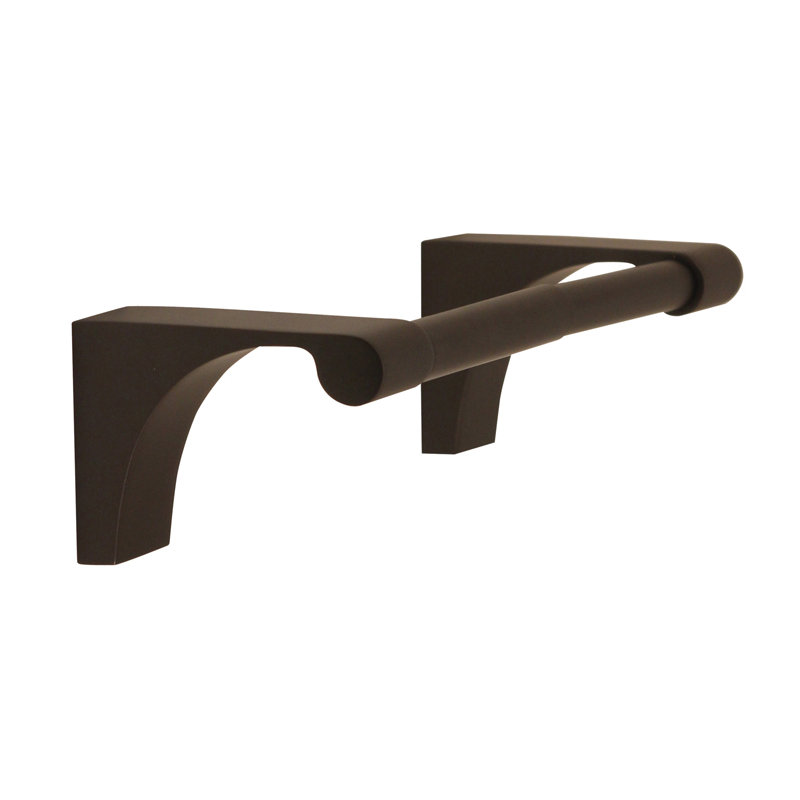 Luna Wall Mounted Toilet Paper Holder, Bronze