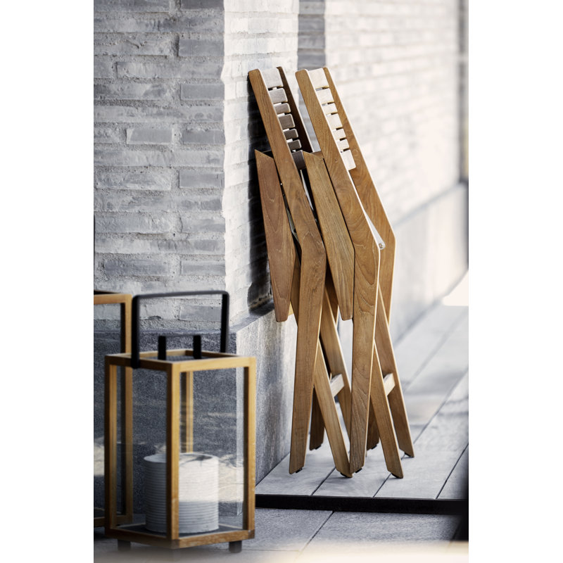 Flip Teak Folding Armchair