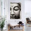 Image de bouddha méditant - 3 pièces sur toile tendue-92828342