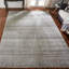 Wool Geometric Area Rug in Gray-299979709