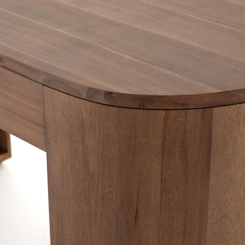 Pilar Writing Desk, Caramel Brown