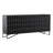 Polley 84" Reclaimed Pine Wood Sideboard, Antique Black