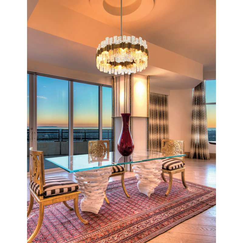 Ciro 8-Light Unique / Statement Drum Chandelier