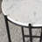 Ines  Marble Top End Table