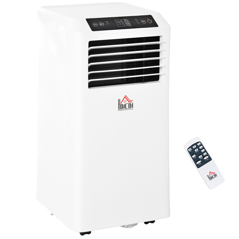 HomCom 8000 BTU Portable Air Conditioner for 344 Square Feet with Remote Included