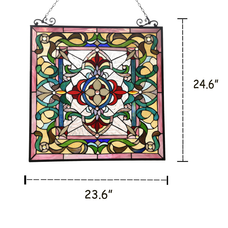 Millwood Abstract Window Panel
