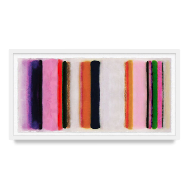 Beauty Inside By Kristi Kohut, 17" H x 30" W, White Wood