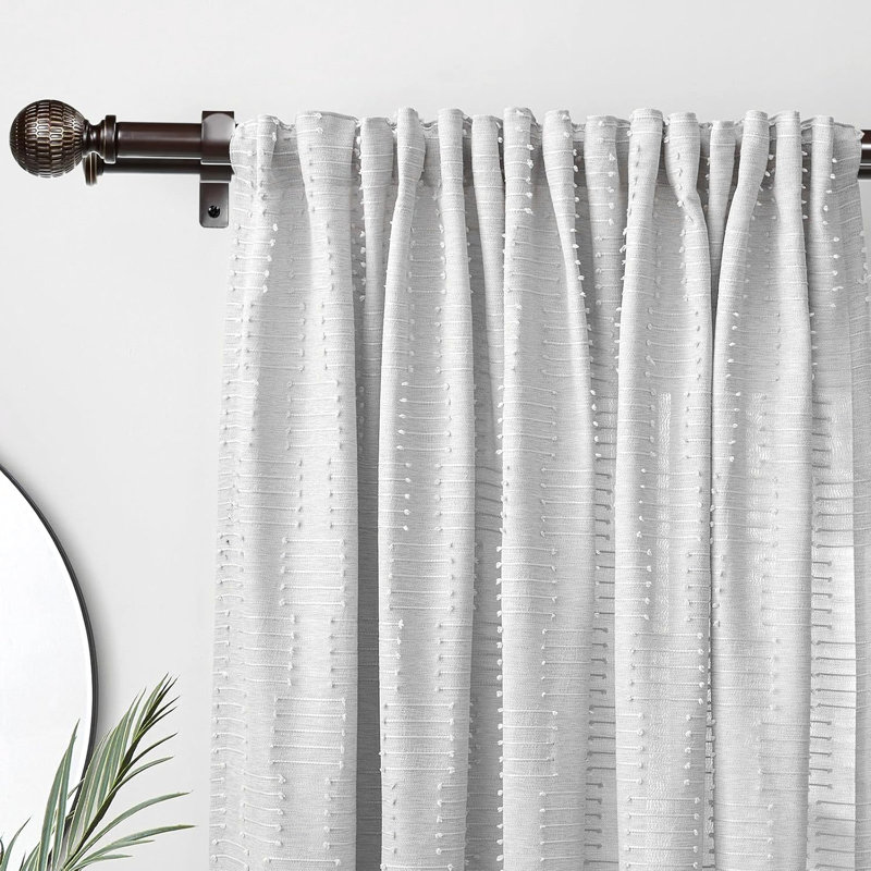 5/8 Inch Diameter Adjustable Double Splicing Drapery Curtain Rod Set with Volle Finials, , 84" - 120", Bronze Gold