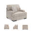 Fauteuil surdimensionné Demetrina