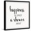 «Shower Happiness», reproduction d'art encadrée-1649611739