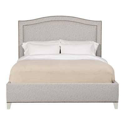 Caroline/Casey Queen Upholstered Low Profile Panel Bed