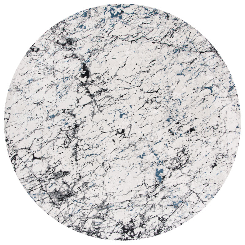 Asher Performance Rug, Round 6'7"