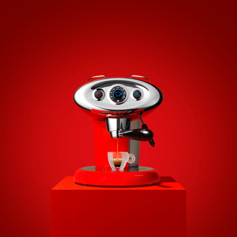 illy Francis Francis X7.1 IperEspresso Machine, Red