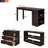 Low Study Full Loft Bed With Cabinet-2099170770
