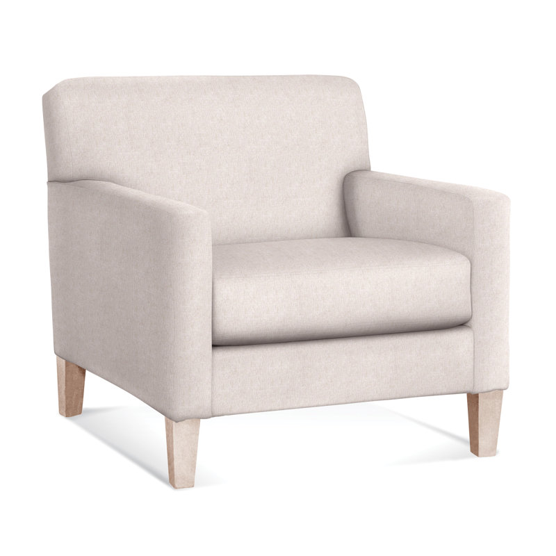 Tampa Armchair, White Sugar Performance; 0863-91, Frost White