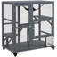 Cage pour chat Emley, bois