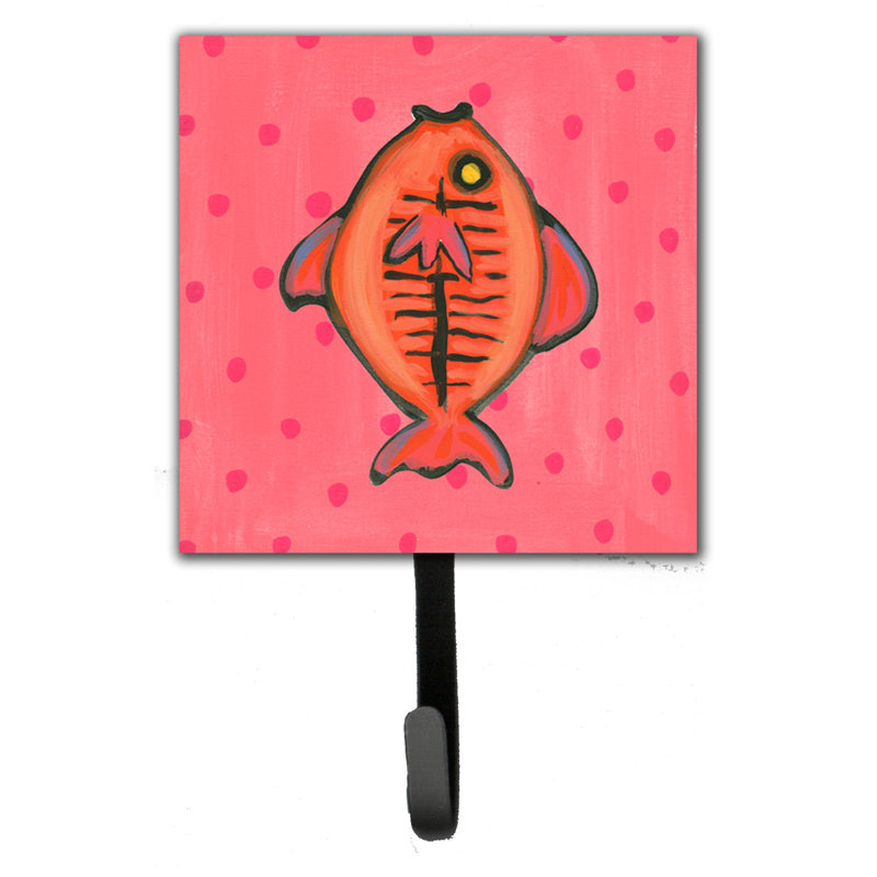 Steel Wall Wall Hook, Pink