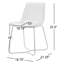 Chaise d'appoint rembourrée Alivia-1737369917
