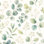 Rouleau de papier peint pelez et collez, motif d'eucalyptus vert sauge amovible, motif floral naturel, l 17,7 po x H 118 po