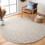 Irish Chain Hand Woven Area Rug-1203110679