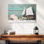 Sailboat and seashells Aletra-107709882
