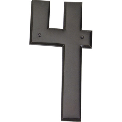 Mission 5-1/2" H Surface Mount House Number