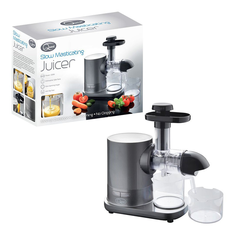 Quest 150 Watt Electric Slow Masticating & Cold Press Juicer