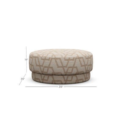 Cremini Large Ottoman