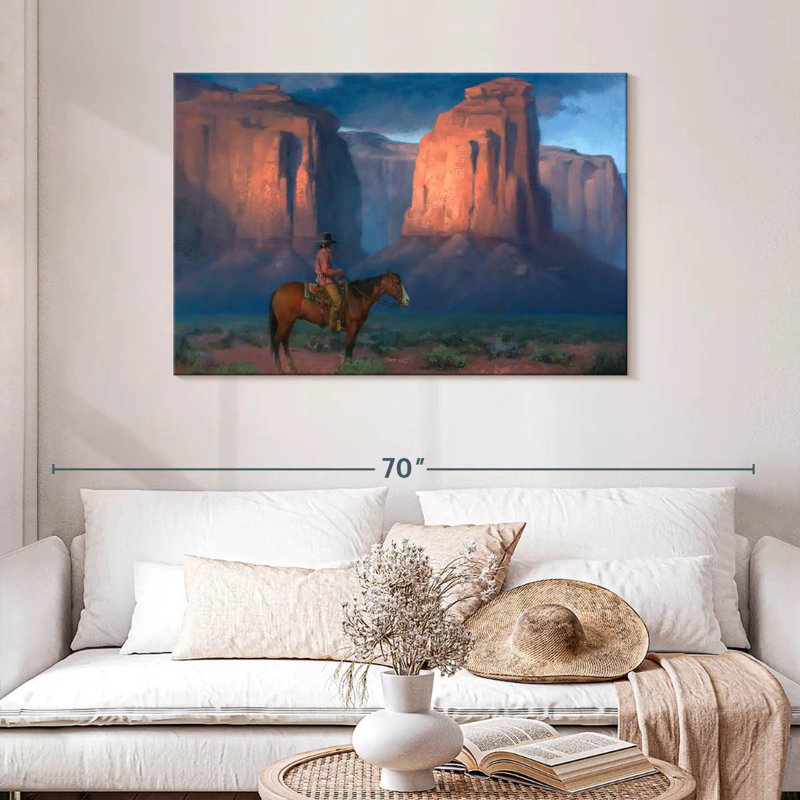 Lelar le charme de Monument Valley, H 30 po x l 45 po