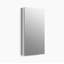 Verdera® Recessed or Surface Mount Frameless Medicine Cabinet with 3 Adjustable Shelves-949625264