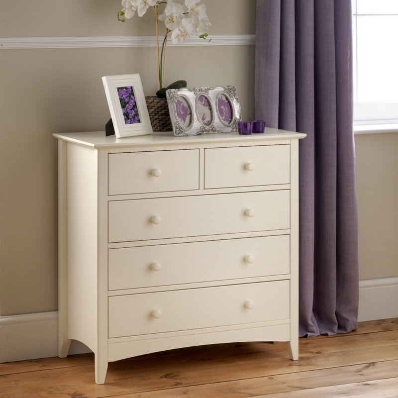 Kingsbury 83cm W 5 - Drawer Chest of Drawers