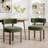 Upholstered Solid Wood Dining Chair Side Chair-628976549