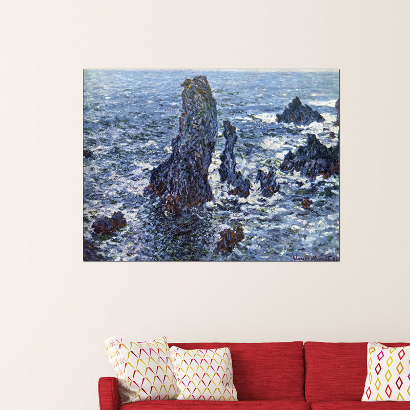 Claude Monet - Wrapped Canvas Painting, 90cm H x 120cm W x 1.8cm D