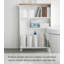 Tower Yamazaki Home Rolling Slim Bathroom Utility Cart, Storage Shelf Narrow Organizer Rack-46492065