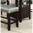 Counter Height Bench For Dining Area, Silver Faux Leather Soft Seat, Wooden Base, Modern Appeal Comfort Cushion Robust Style-1577620875