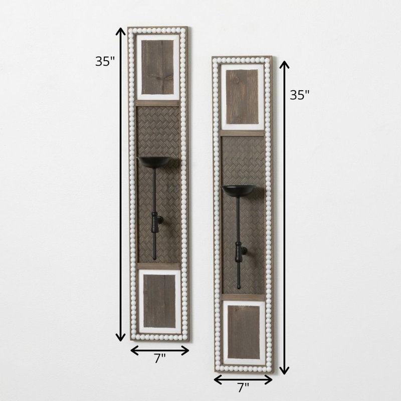 Grand porte-bougie colonne Guisborough