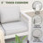 Rotella 4 - Person Outdoor Seating Group with Cushions-475994904-475994905