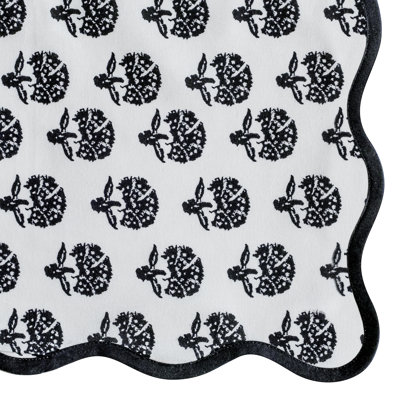 Ensemble de 4 serviettes de table en coton Crissy