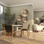 Chaise d'appoint en cuir véritable Markus-1595740651