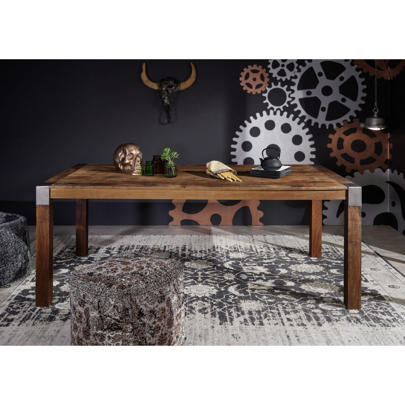 Amsterdam Solid Wood Dining Table, H76 x L160 x W90cm
