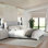Lit plateforme tapissier Martha Stewart Kay