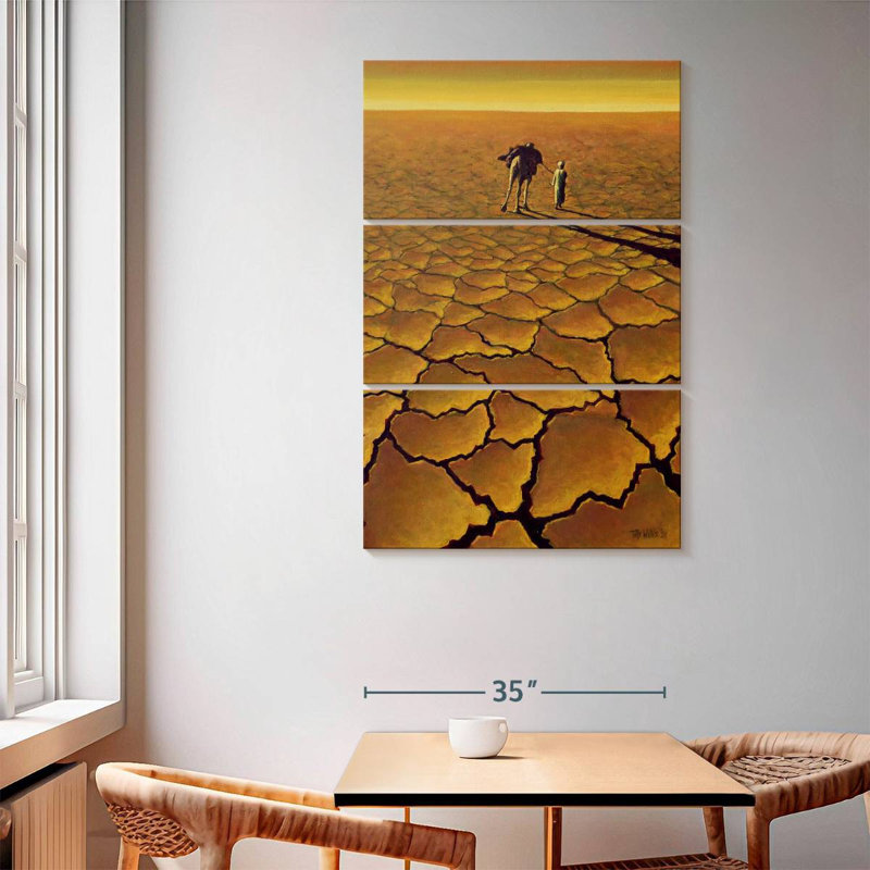 Alvord Saharan Journey, H 65 po x l 42 po