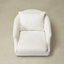 Fauteuil demi-tonneau pivotant en tissu 31 po de largeur-1845147555