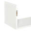 Hachaliah 3 Piece U-Shaped Floating Shelf