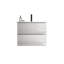Meuble-lavabo flottant mural avec lavabo Cohron