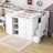 Gilla Twin Size Loft Bed with Shelves and Drawers by Harriet Bee-1371145702
