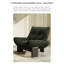 Fauteuil d'appoint en bois massif de style français, fauteuil simple vert pour le salon