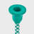  Jade Mint Checkered Candlestick-609172998