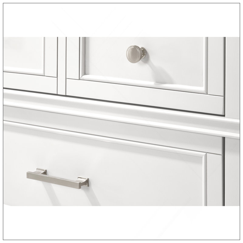 Commode blanche 5 tiroirs, Blanc